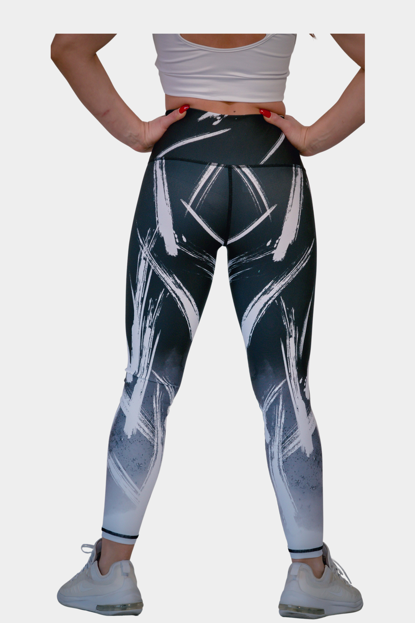 Leggings Sculpt Negro & Blanco