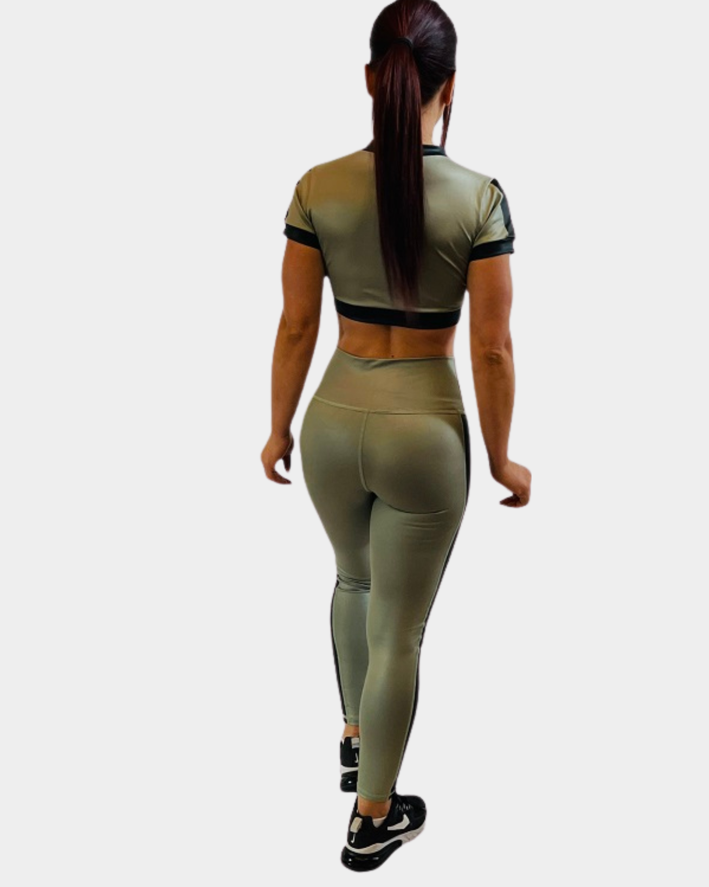 Conjunto Sculpt Verde & Negro