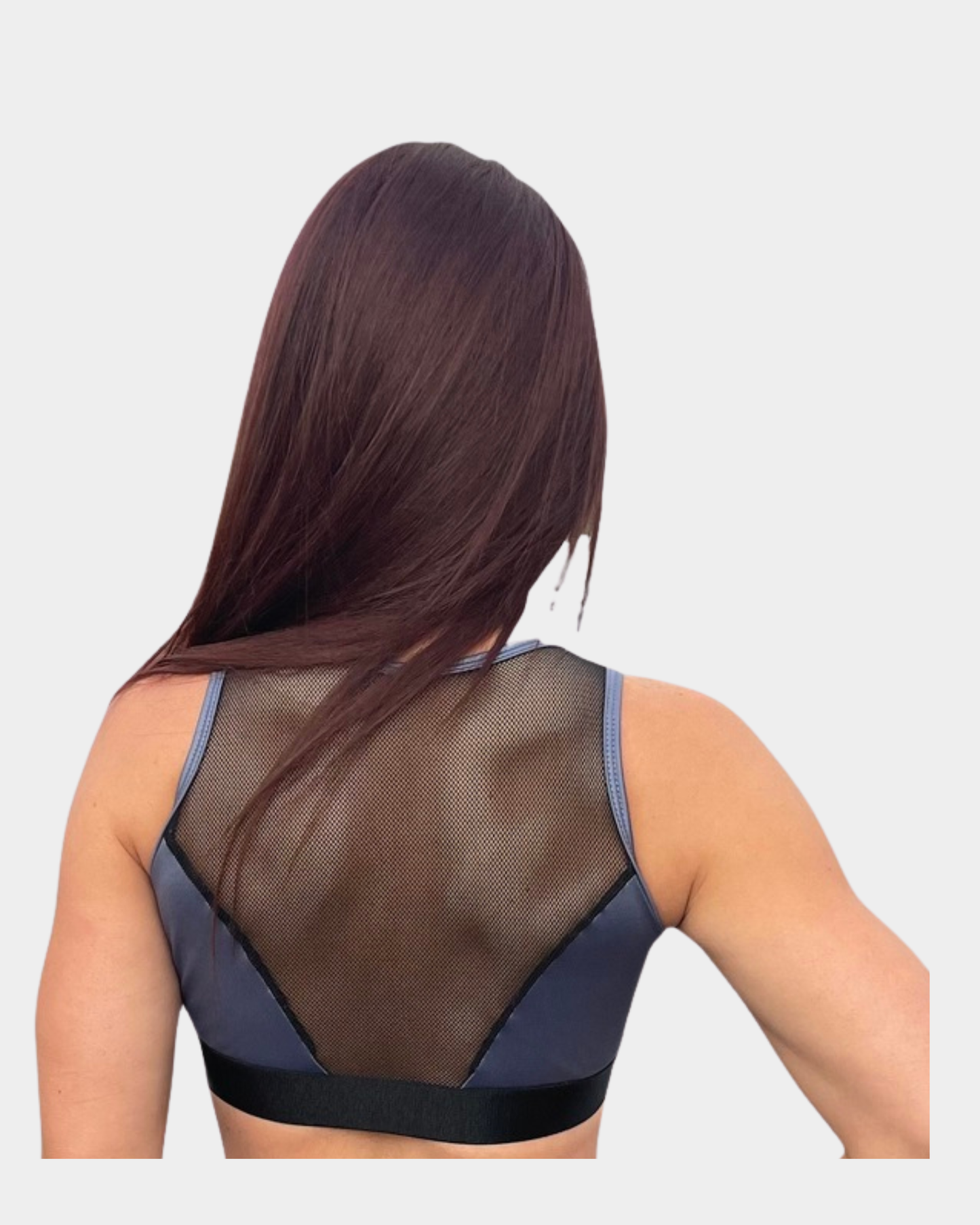 Top Deportivo Sculpt Azul & Negro