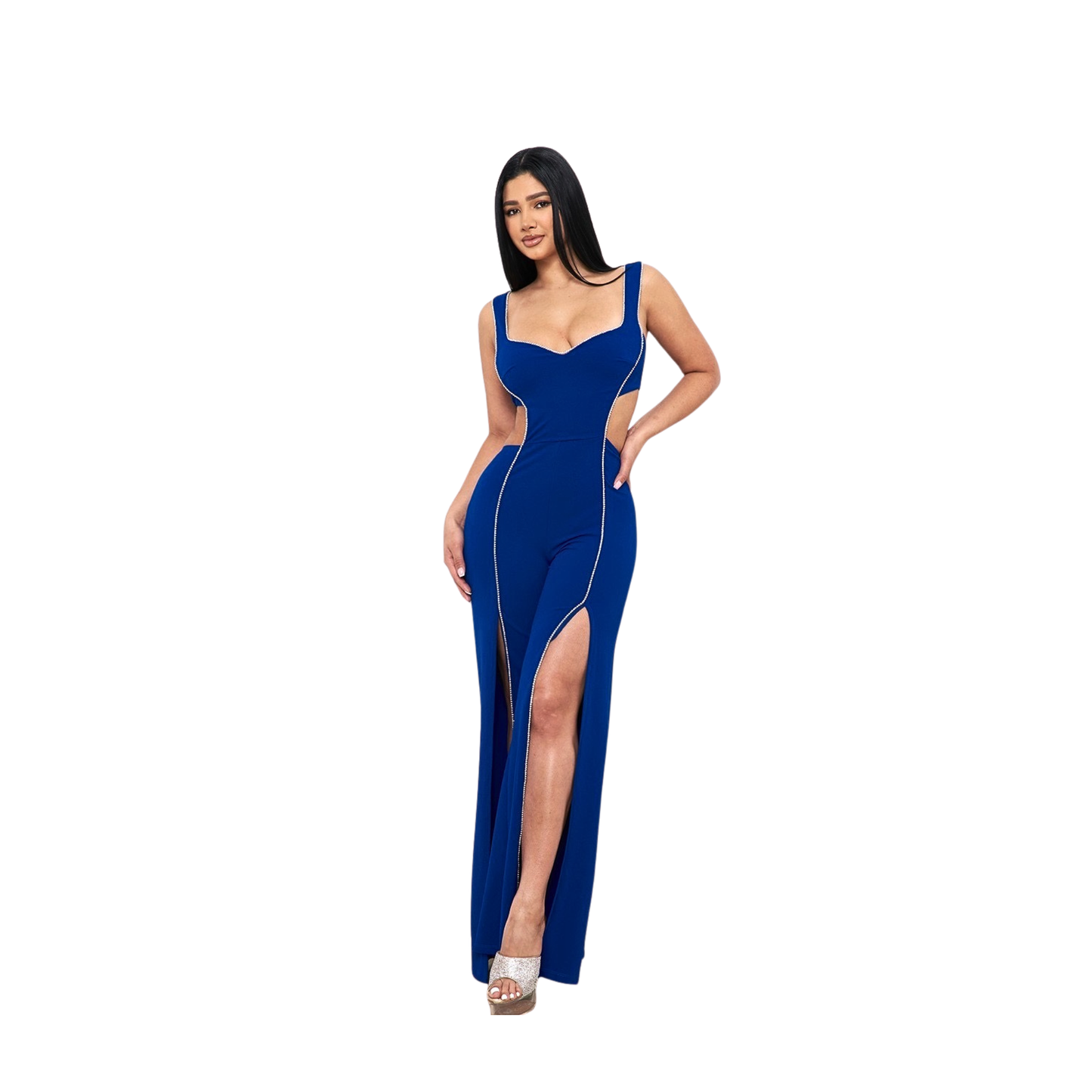 Royal Blue Jumpsuit