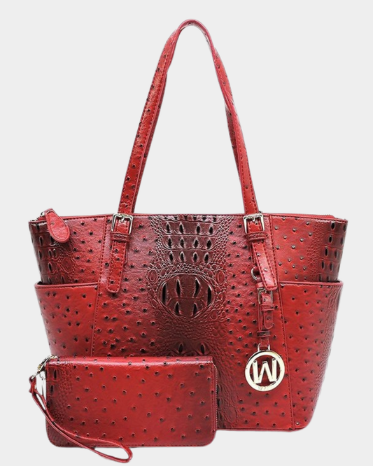 Cartera Lilian Rojo Vino