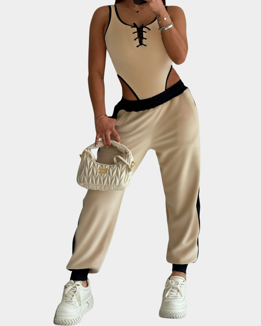 Set Deportivo Lace-Up – Body y Jogger