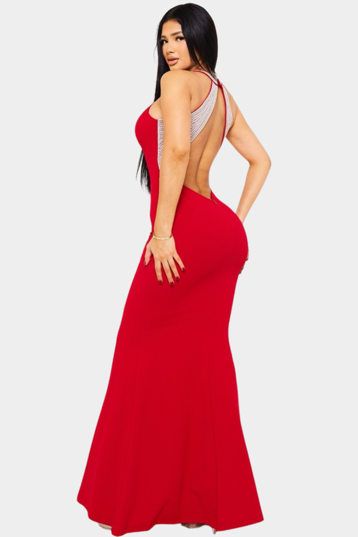 Vestido Liseth Rojo