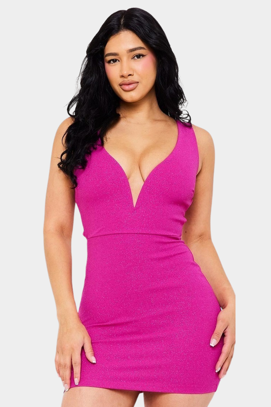 Vestido Roxy Fucsia