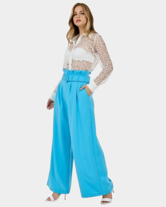 Pantalon Turquesa