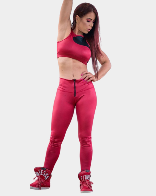 Leggings Sculpt Rojo