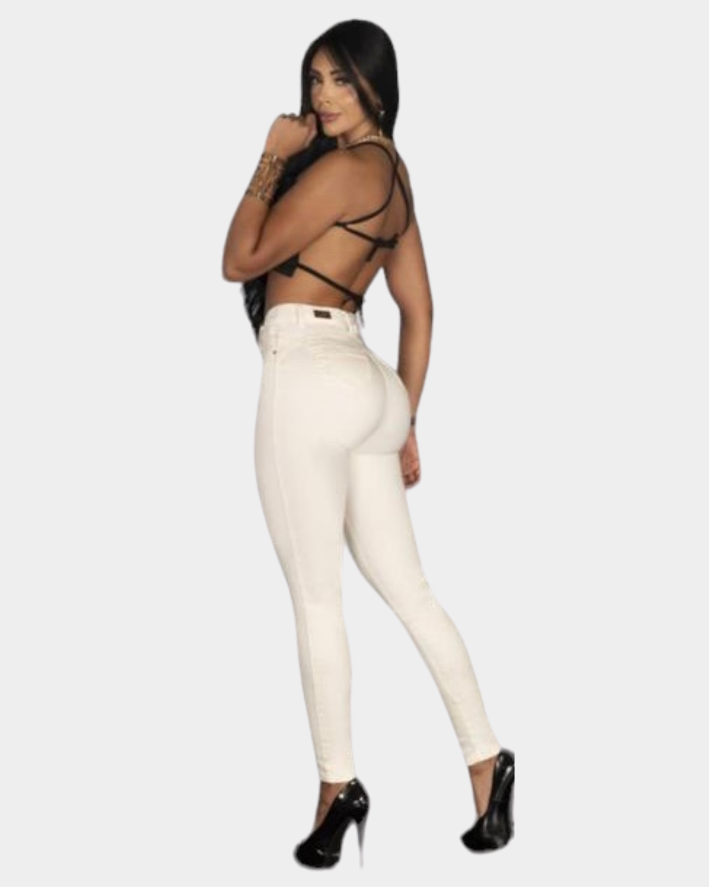 Jean Colombiano Sculpt Beige
